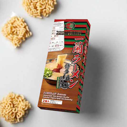 ICHIRAN RAMEN Hakata Thin Noodles 2 bags